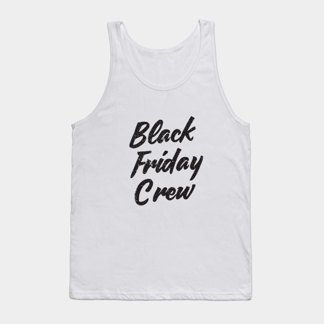 Black Friday Crew Tank Top by RedYolk